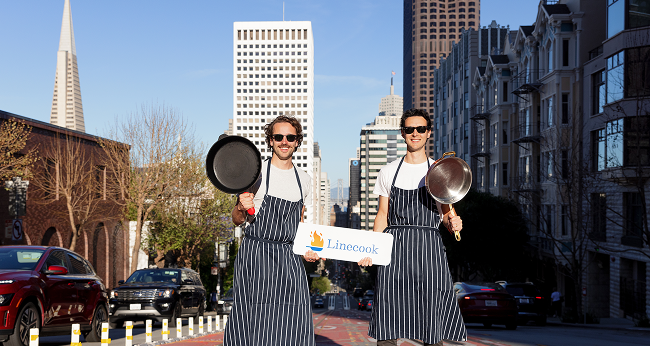 Nick Stewart and Nick Kafker, Linecook co-founders